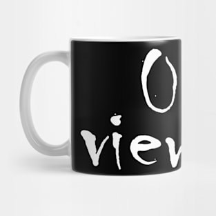 social media Views funny Mug